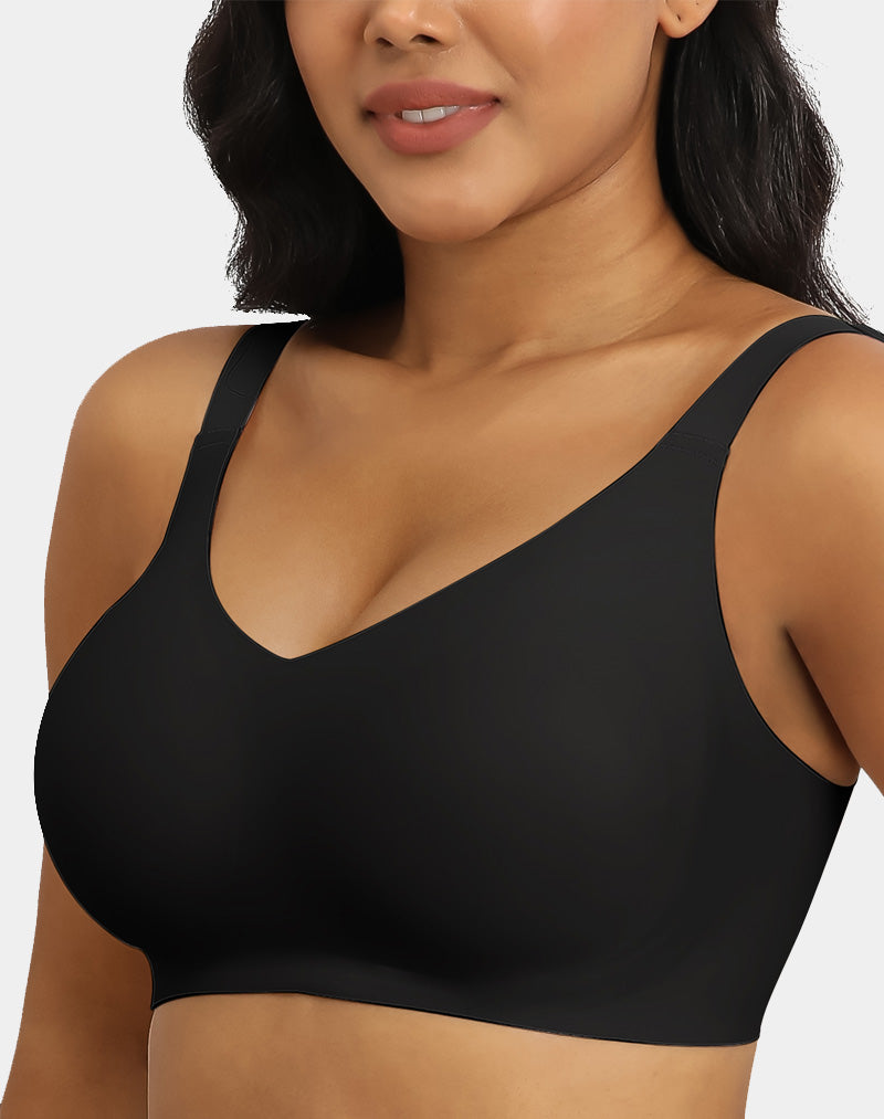 V Neck Push Up Seamless Bras
