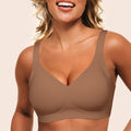 Wireless Bras for Women Soft Comfortable No Underwire T Shirt Bra Seamless Full Coverage Bras with Support