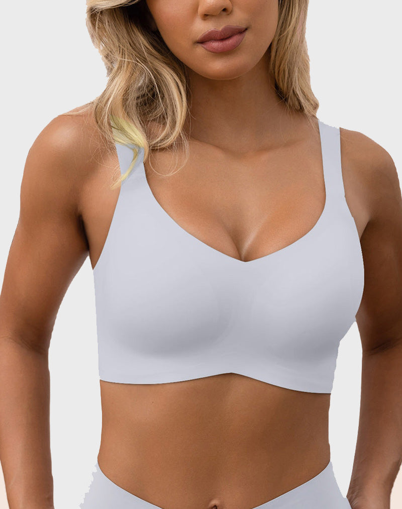 Comfort V Neck Bralettes Seamless Bras