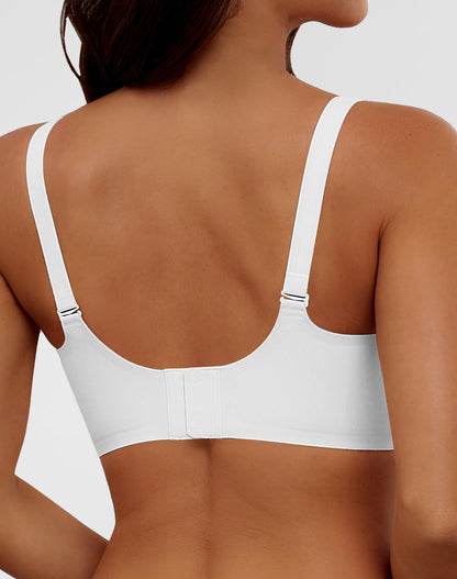 Wave Fashion V-Neck Seamless Full Coverage Bra