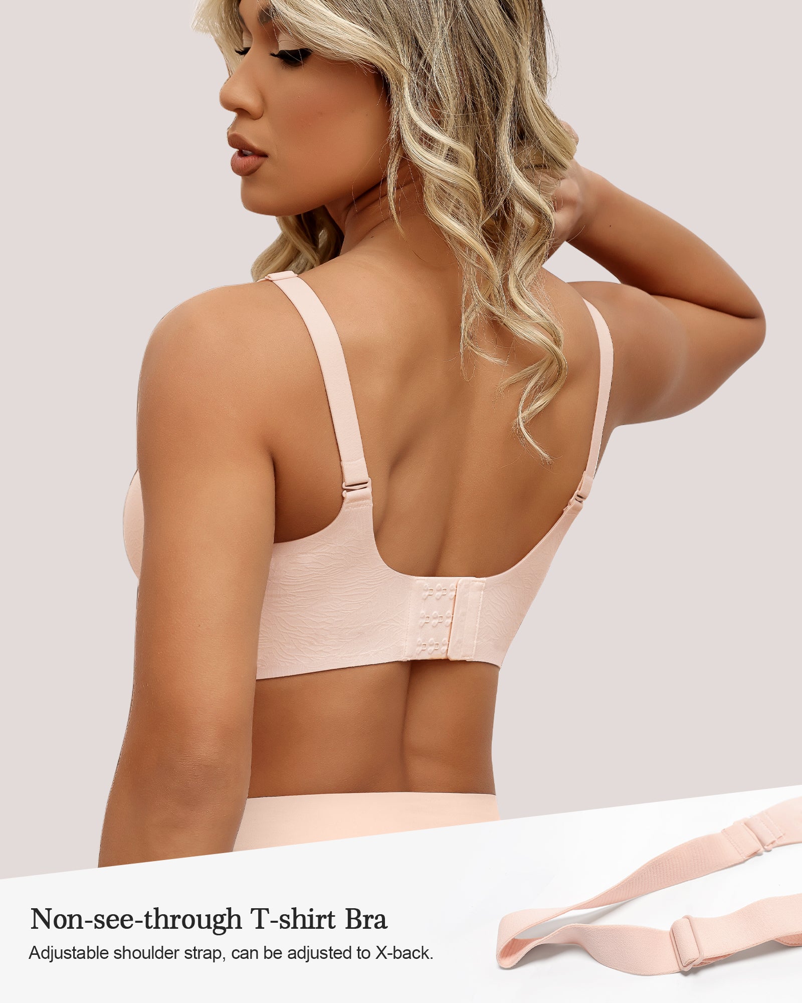 【Big Sale】🔥Lace Seamless Push Up Bra👍No More Sagging Breasts