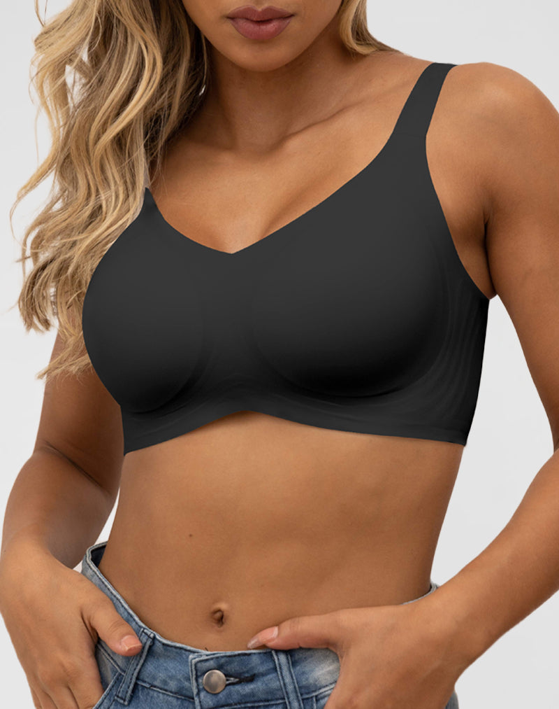 Comfort V Neck Bralettes Seamless Bras