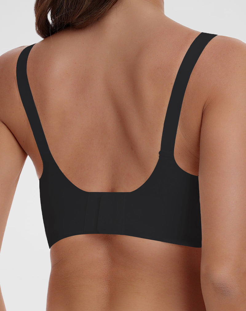 V Neck Seamless Bra