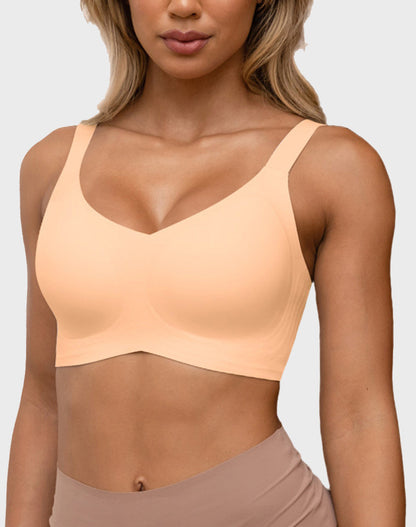 Comfort V Neck Bralettes Seamless Bras