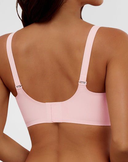 Wave Fashion V-Neck Seamless Full Coverage Bra