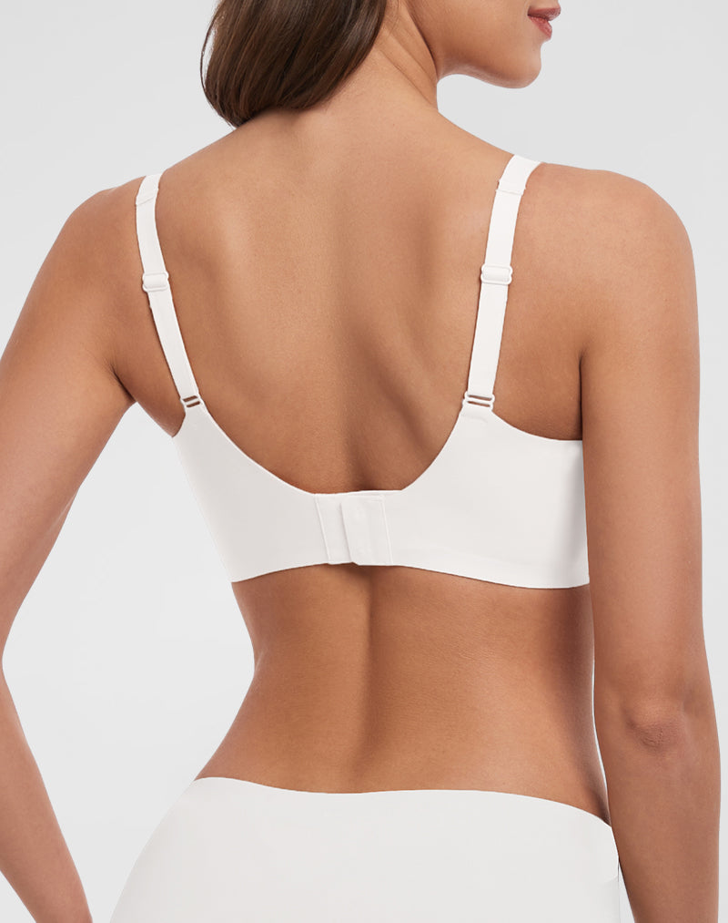 Deep V-Neck Seamless Bra