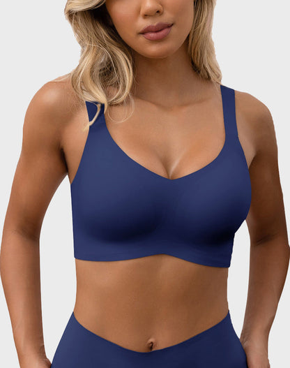Comfort V Neck Bralettes Seamless Bras
