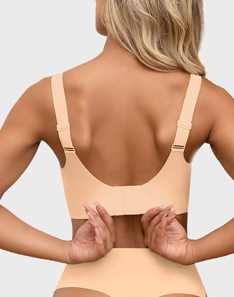 Comfort V Neck Bralettes Seamless Bras