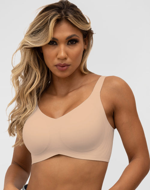 Comfort V Neck Bralettes Seamless Bras