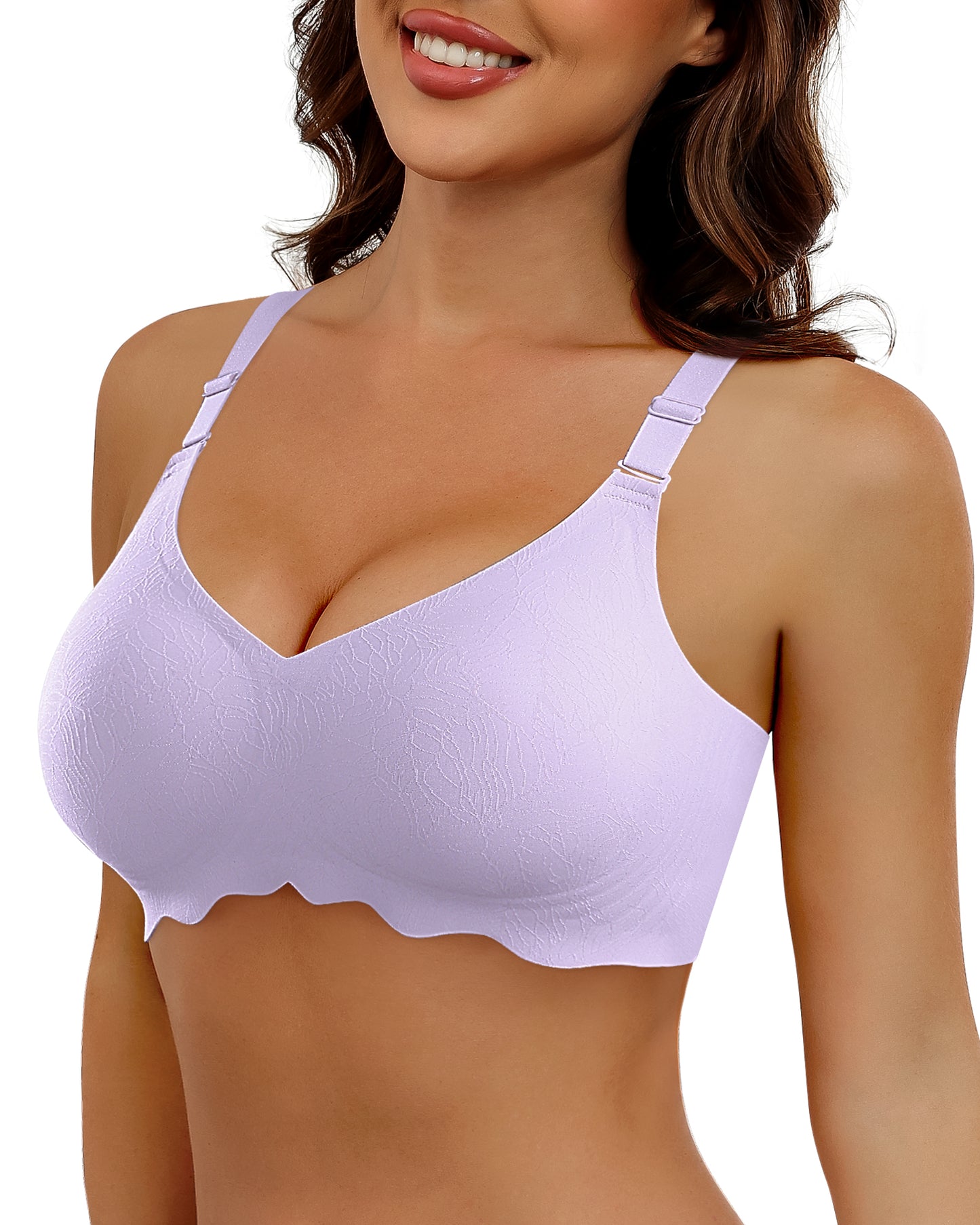 【Big Sale】🔥Lace Seamless Push Up Bra👍No More Sagging Breasts