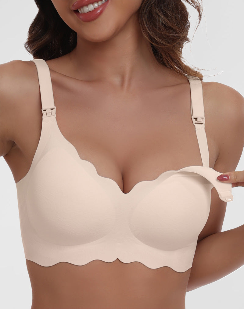 Wave Seamless Wireless Maternity Bras