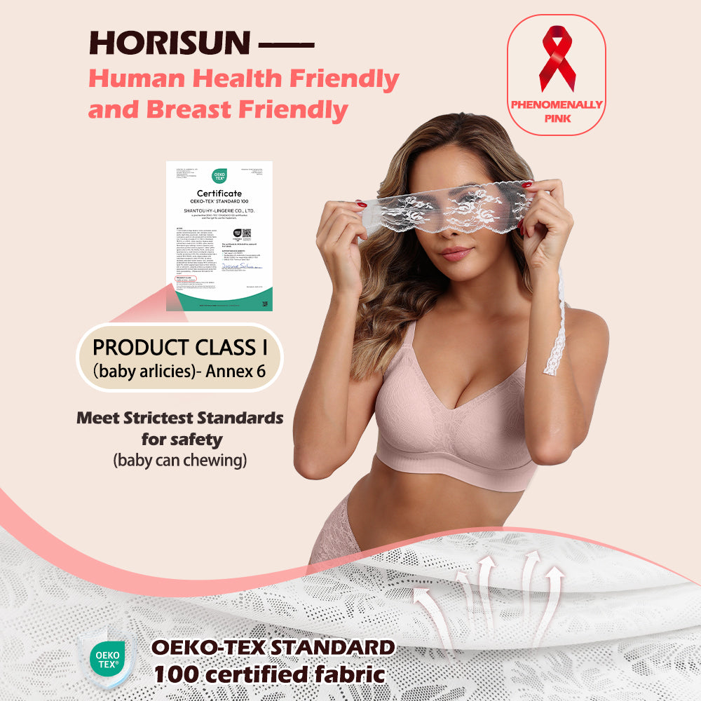 HORISUN Jelly Bras for Women No Underwire Lace Seamless Wireless V Neck Push Up No Wire Full Coverage Bralettes