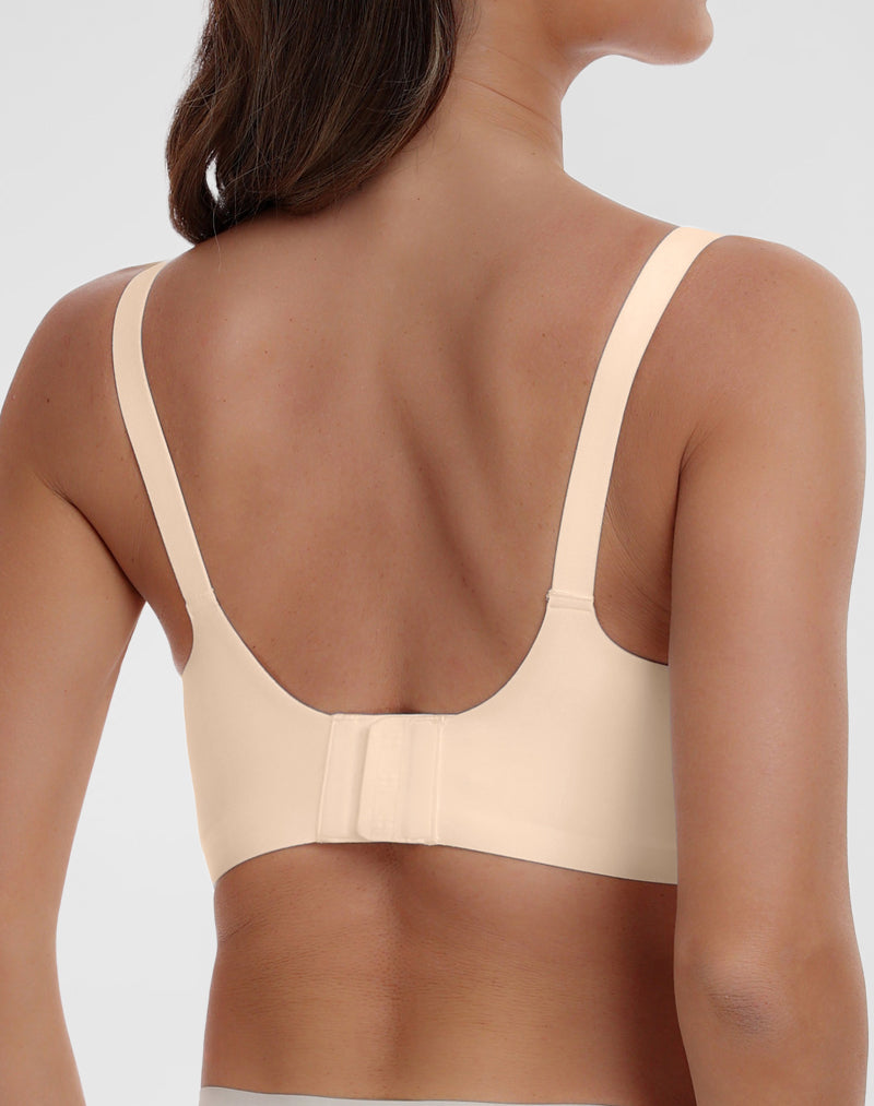 V Neck Seamless Bra