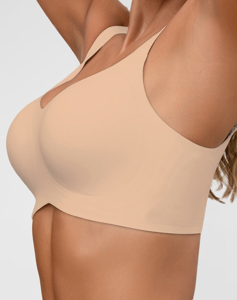 Comfort V Neck Bralettes Seamless Bras