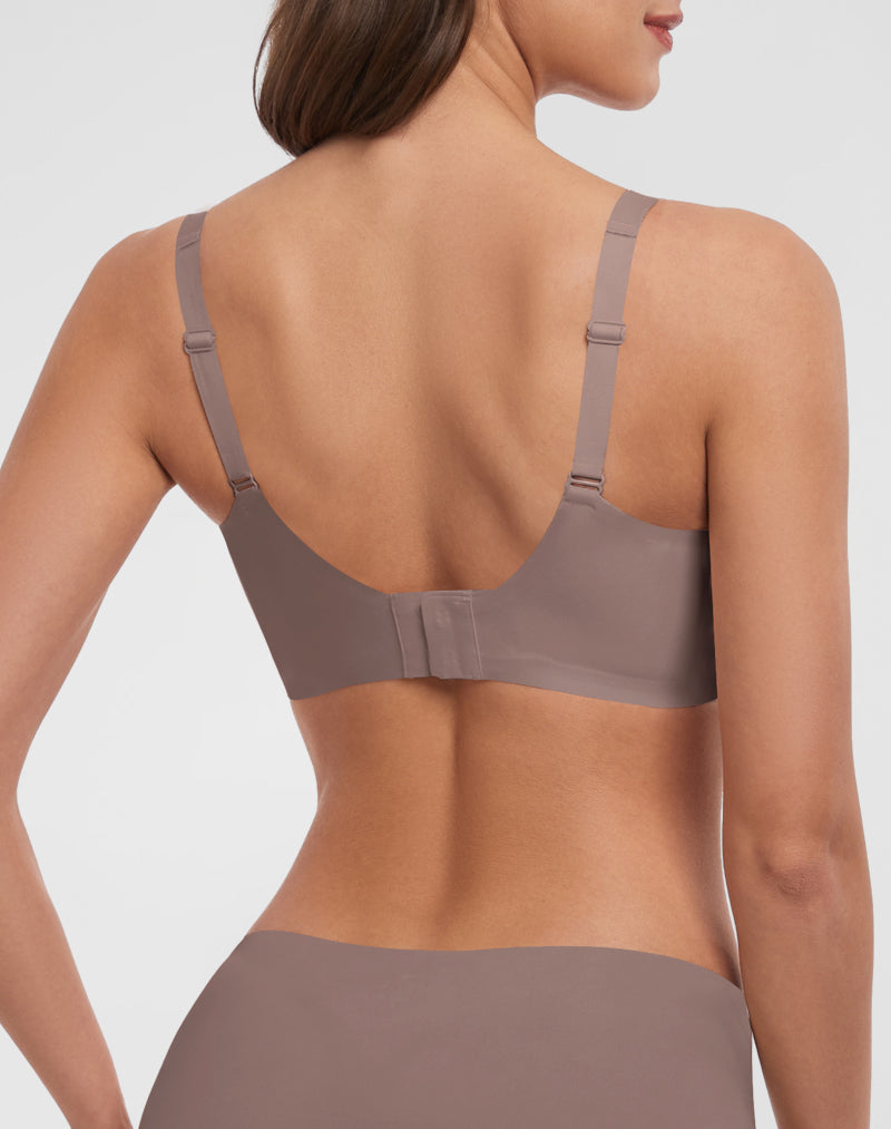 Deep V-Neck Seamless Bra