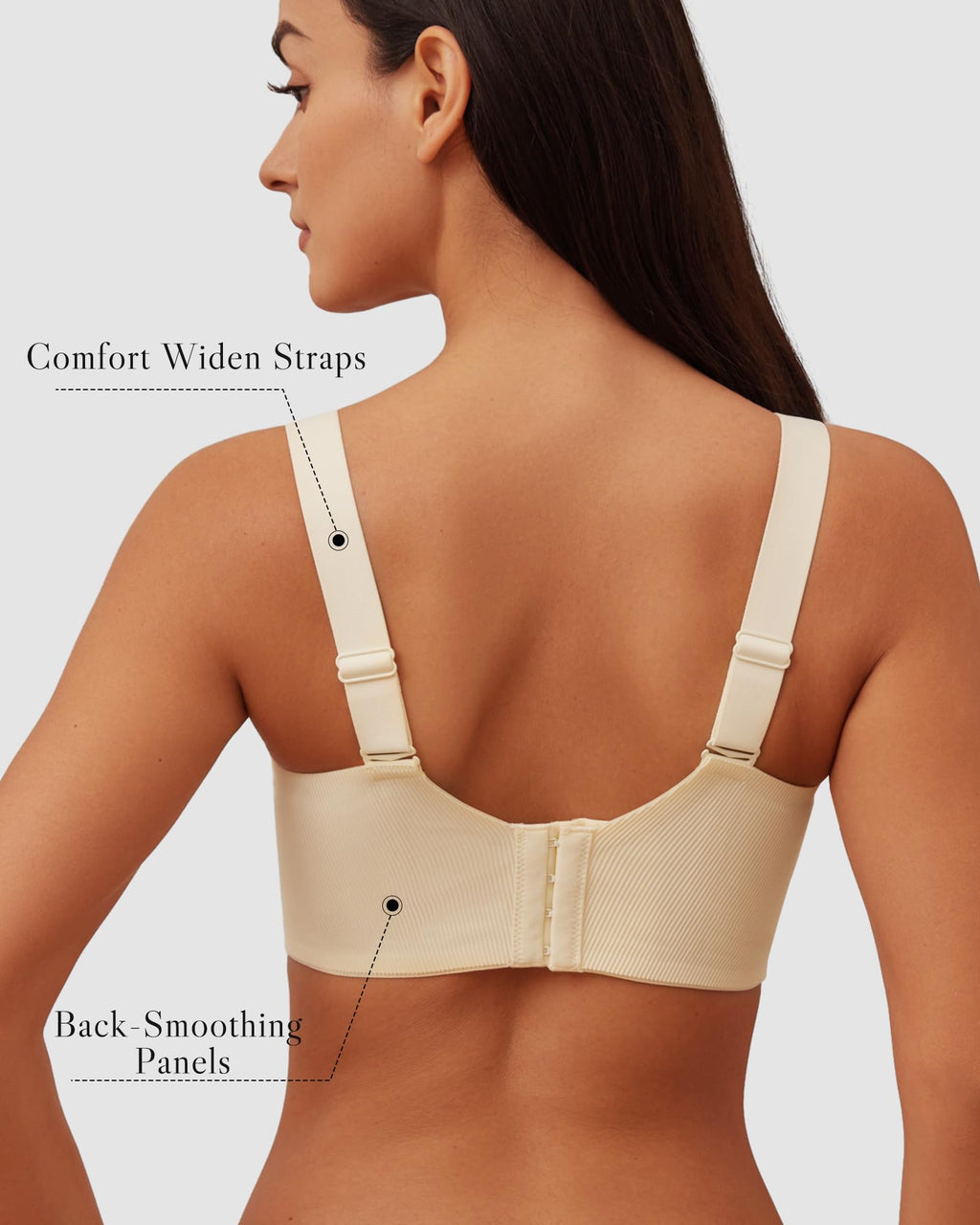 HORISUN Seamless Push Up Bras Regular and Plus Size