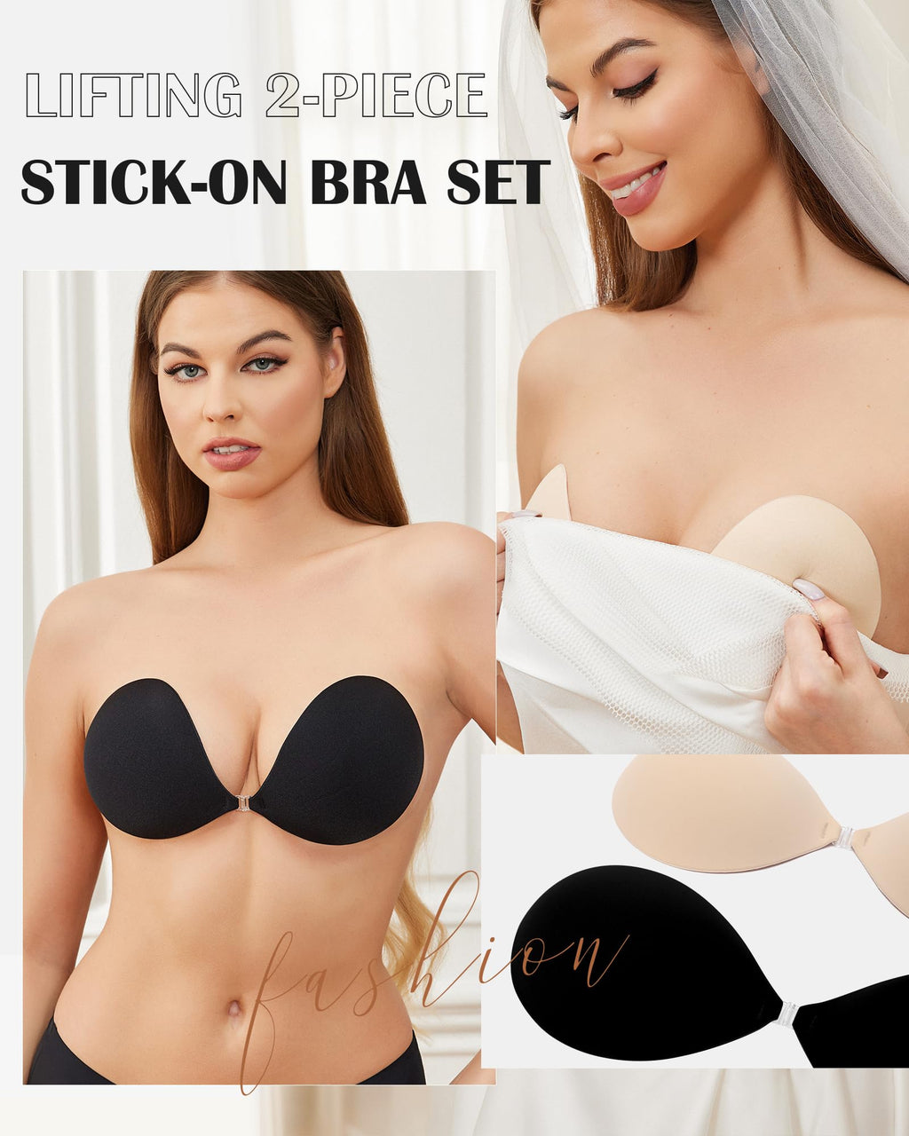 HORISUN®Adhesive Bra Sticky Strapless Bras