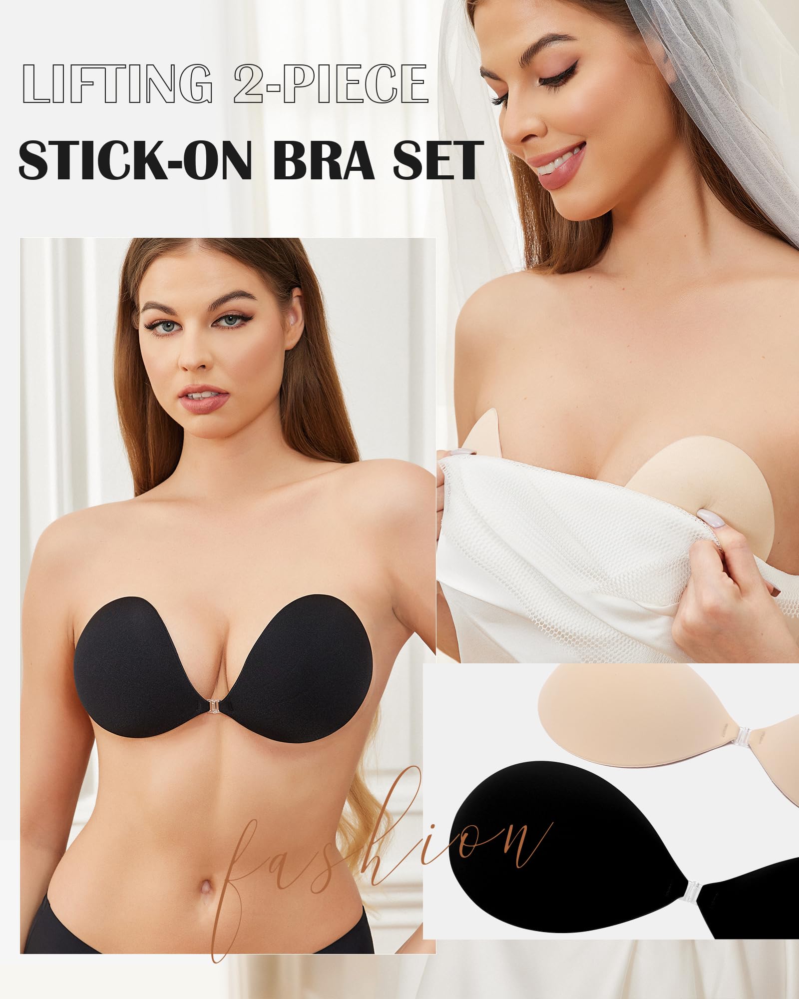 HORISUN®Adhesive Bra Sticky Strapless Bras