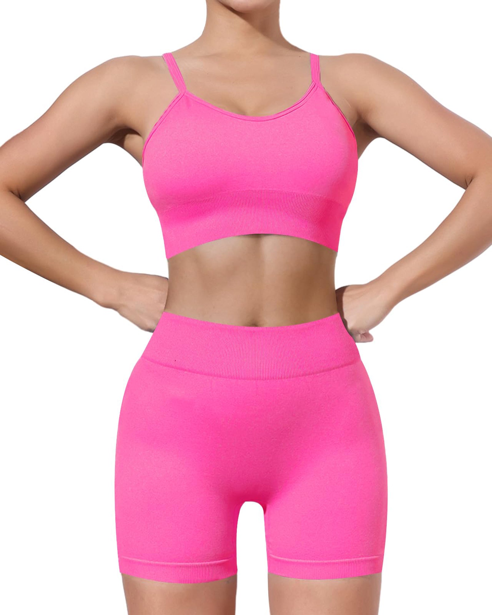 HORISUN Womens Workout Sets 2 Piece Yoga Outfits