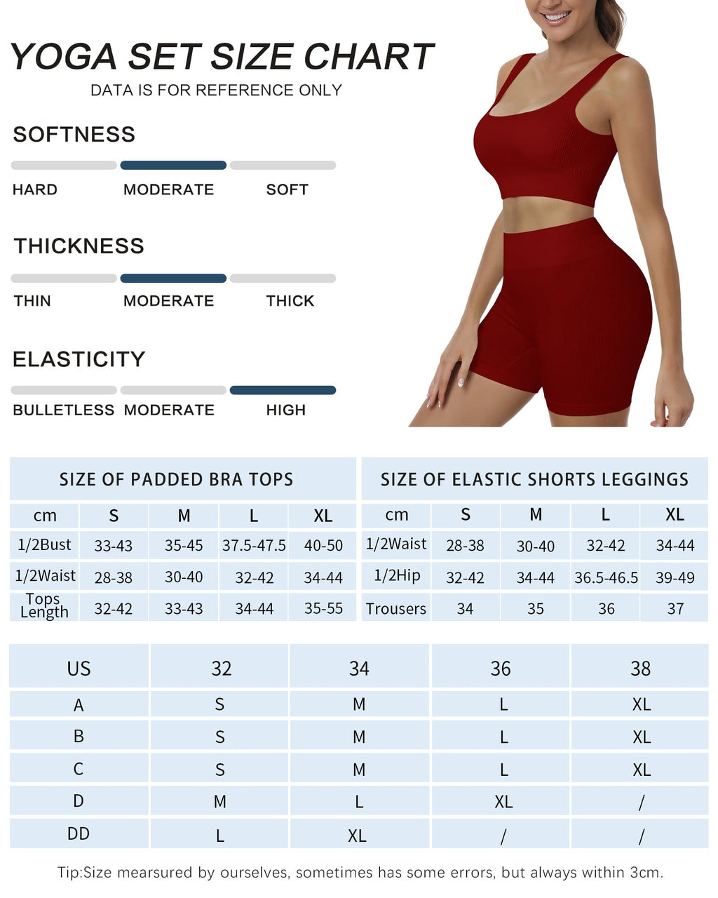 HORISUN Women Workout Sets 2 Piece Yoga Outfits