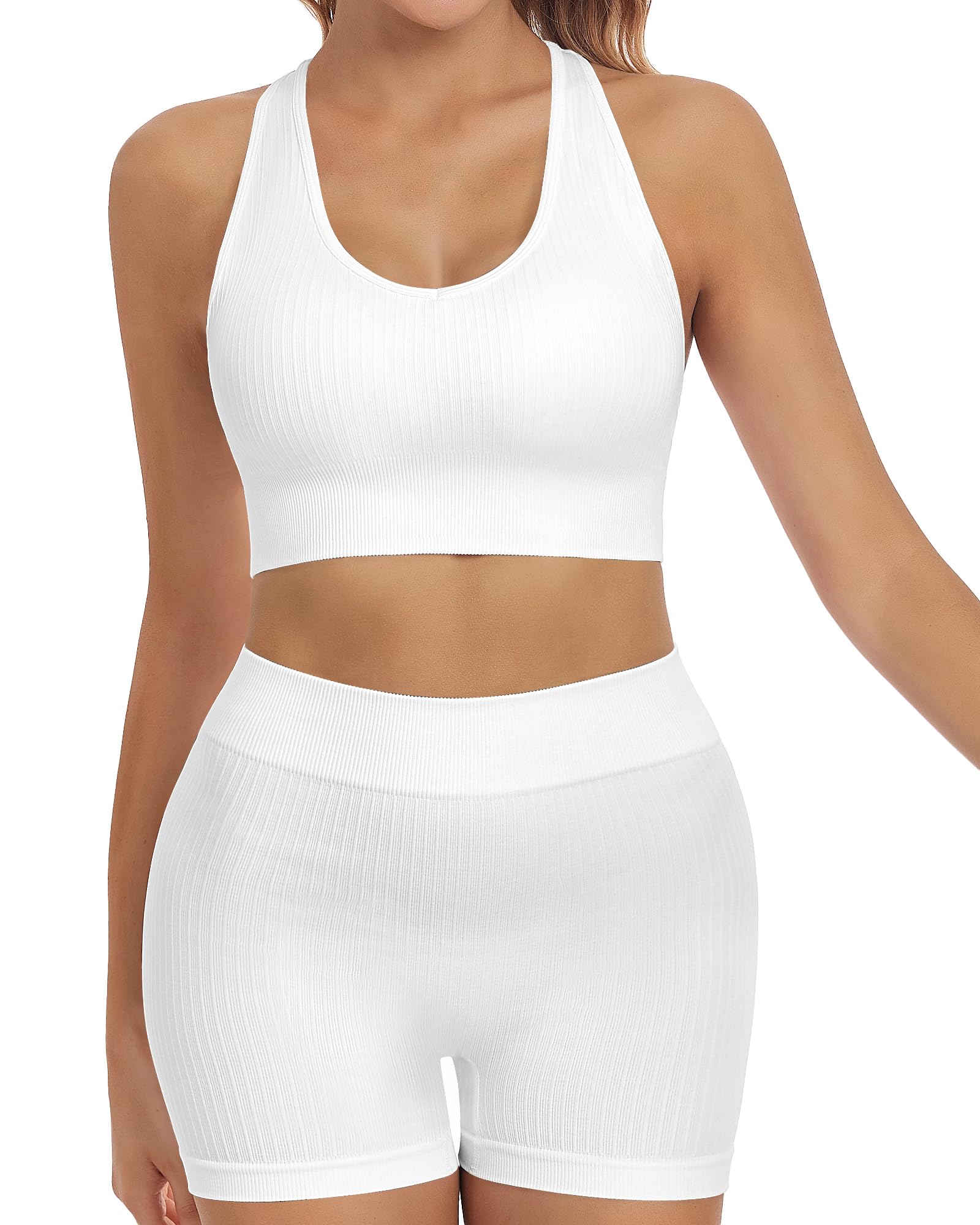 HORISUN Workout Sets Two Piece Outfits for Women