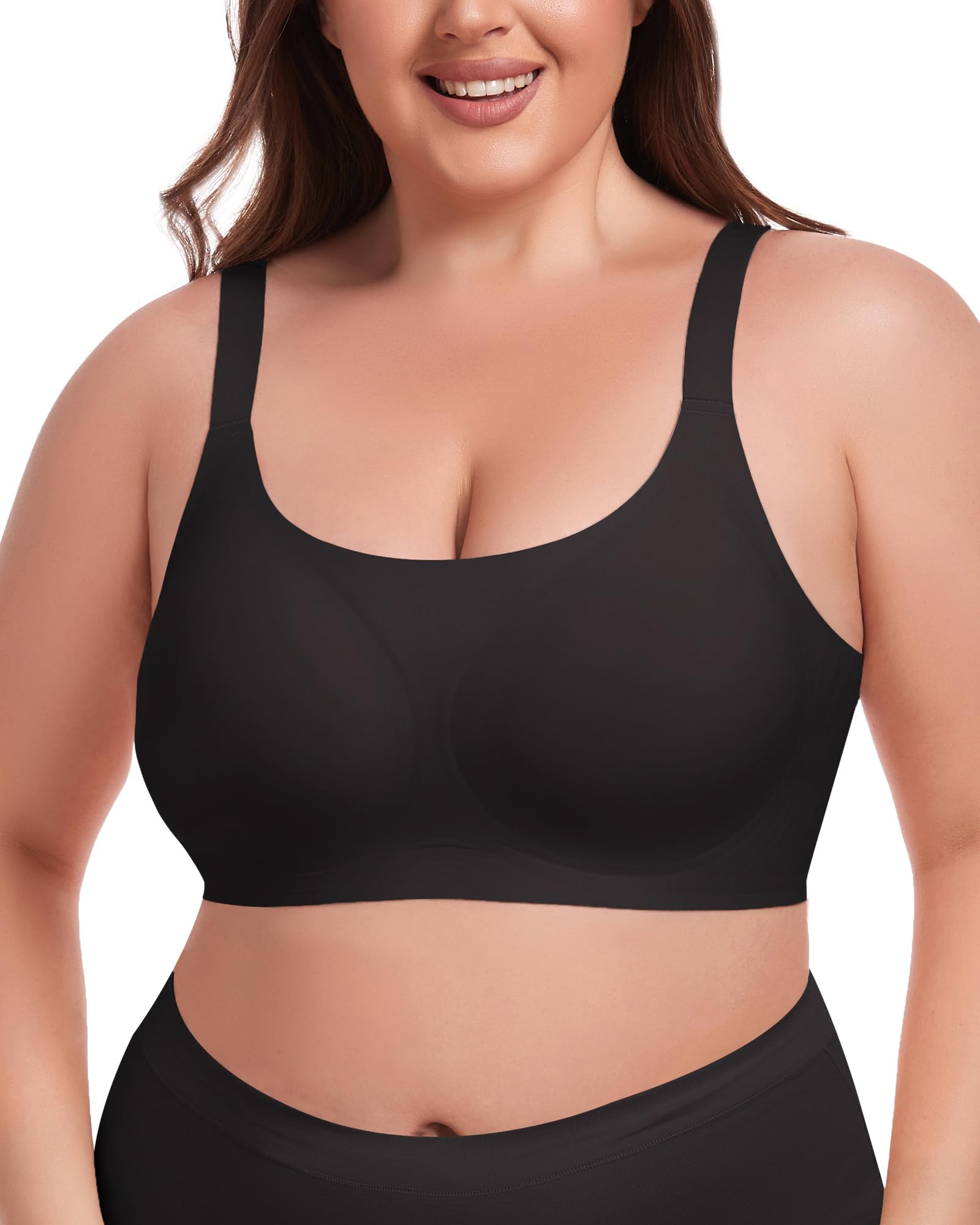 HORISUN®Full Coverage Bralettes Ultra Comfort Wirefree Bras