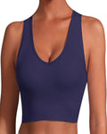 HORISUN Wireless V Neck Sports Bras
