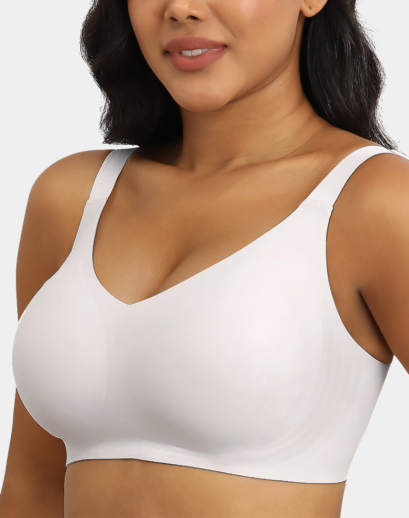 V Neck Push Up Seamless Bras