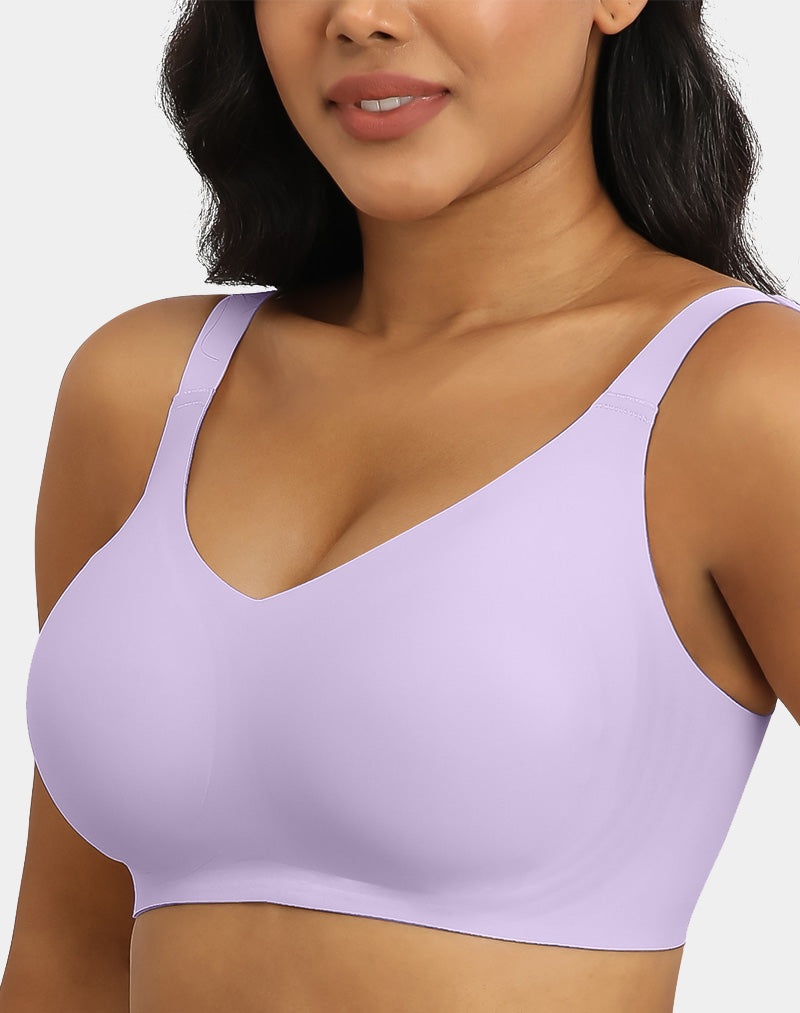 V Neck Push Up Seamless Bras