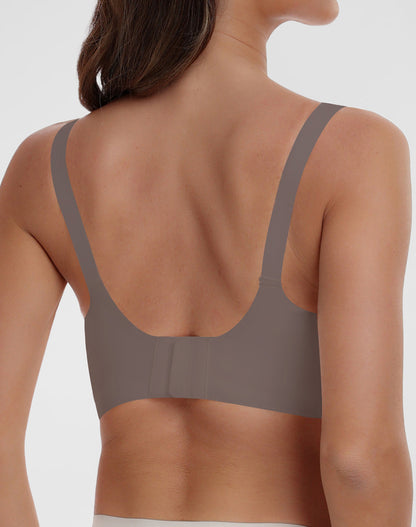 V Neck Seamless Bra