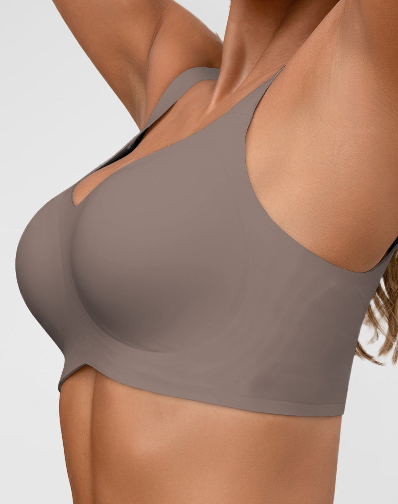 Comfort V Neck Bralettes Seamless Bras