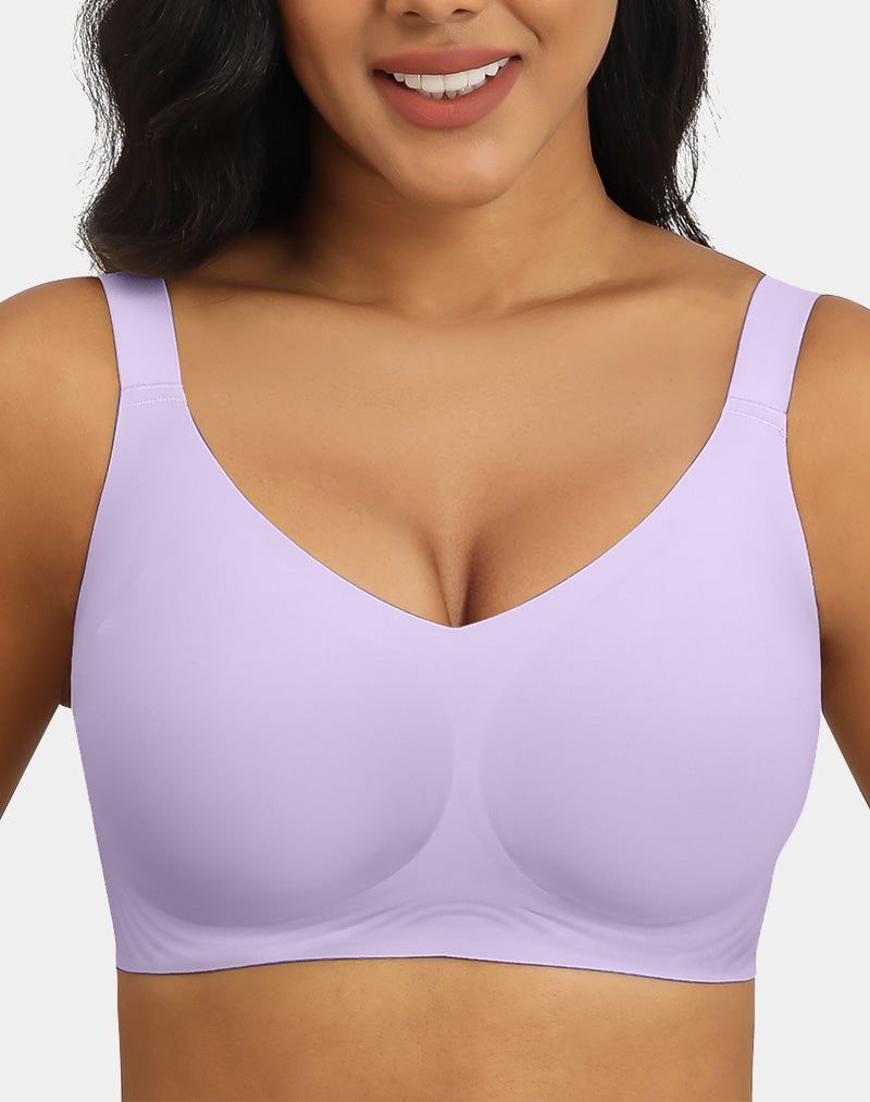 V Neck Push Up Seamless Bras