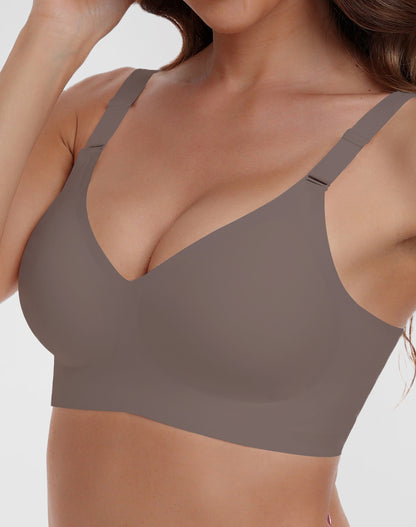 V Neck Seamless Bra